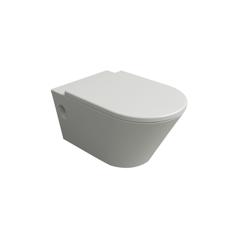 Idea Bidet modern white ceramic design installed in stylish bathroom
