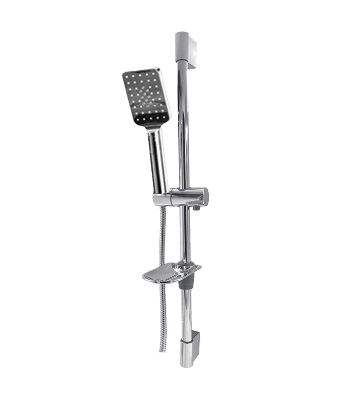 Side view of Aqua SilverShower Set
