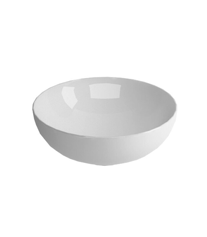 NewArt white ceramic washbasin installed in Syrian bathroom
