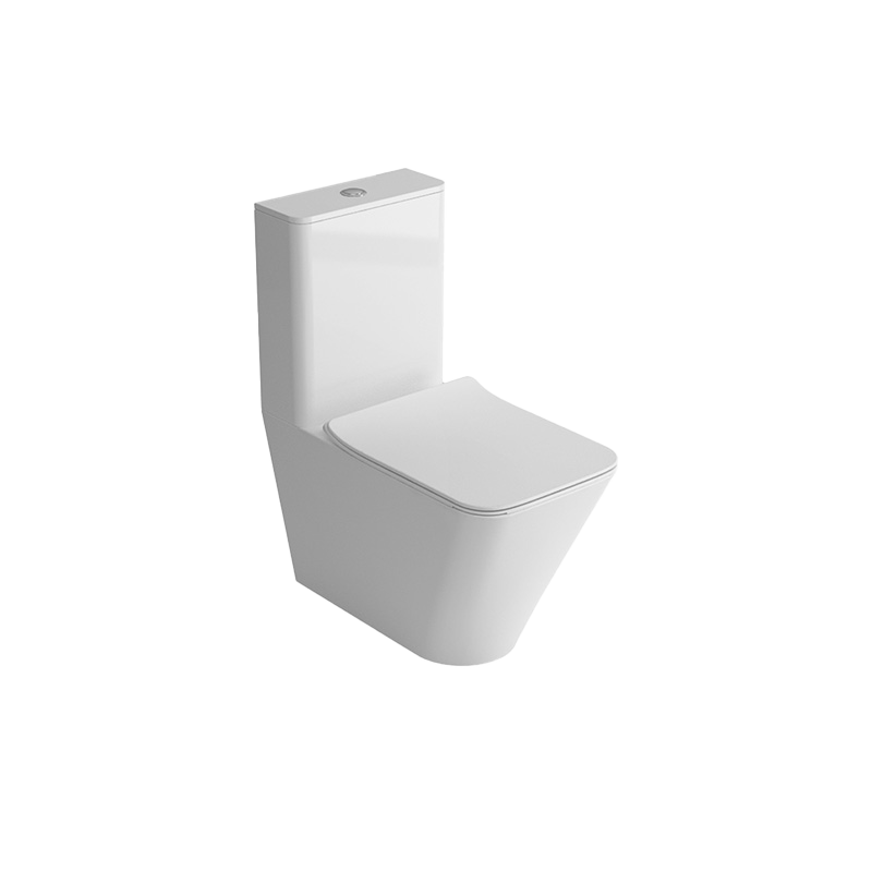 Loft Bidet compact white ceramic design installed in modern Syrian bathroom