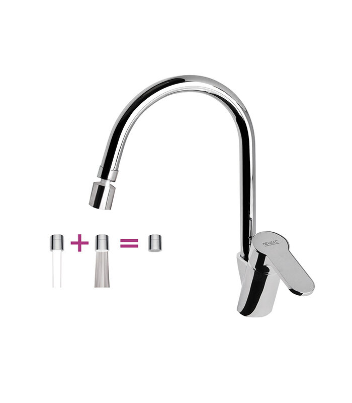 Durable chrome mixer tap from Master collection installed in Syrian home