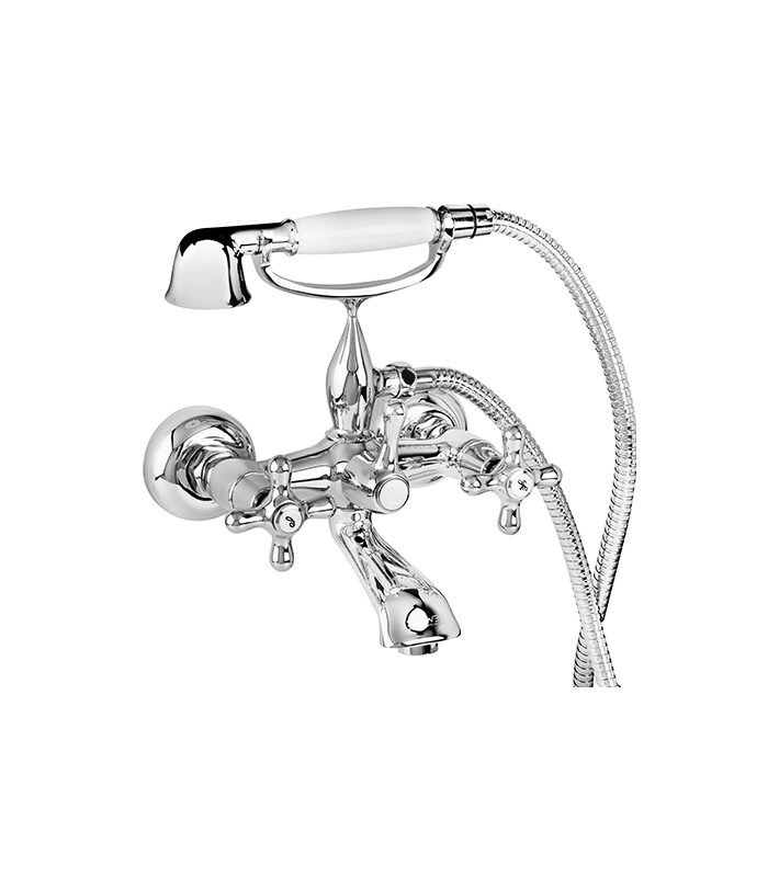 Nostalgic Chrome Single Handle Bathroom Mixer in Syria