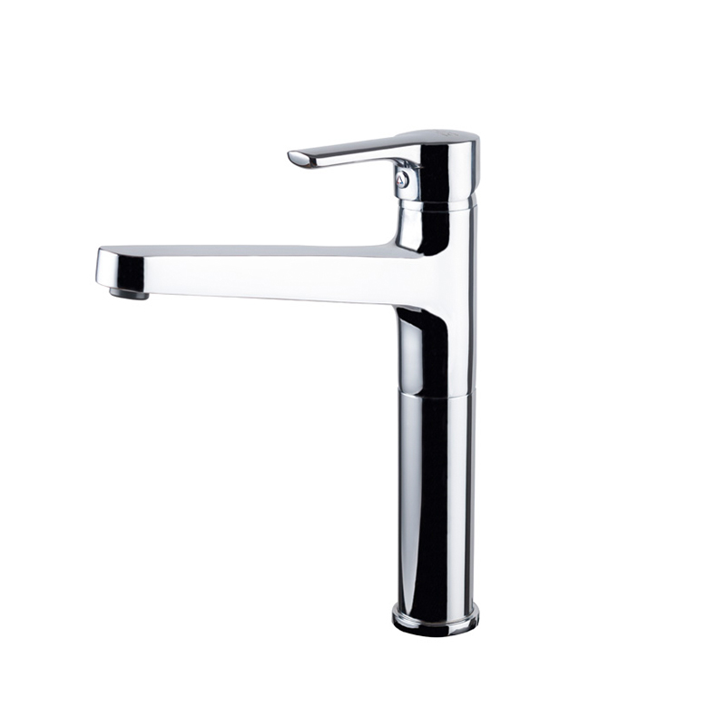 Premium elevate chrome bathroom mixer with vertical handle design – Syria