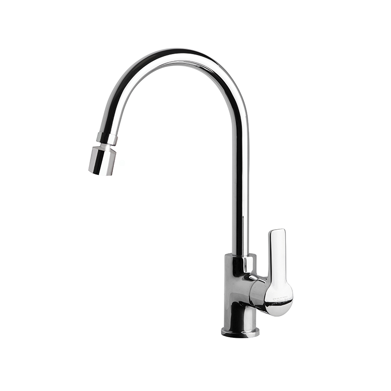 Premium streamline chrome bathroom mixer with smooth flow design in Syria