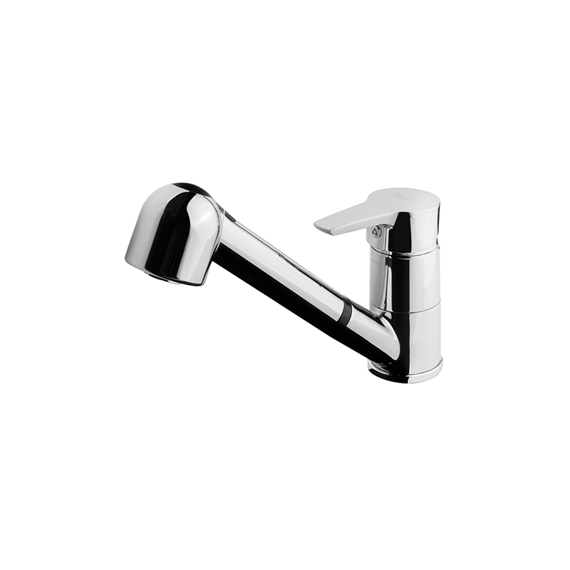 Energy chrome mixer installed on family bathroom washbasin in Syria