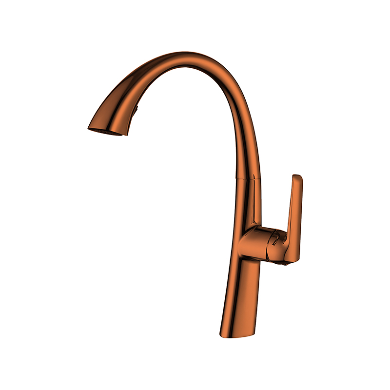 Energy bronze mixer tap with vintage look in Syrian-style bathroom