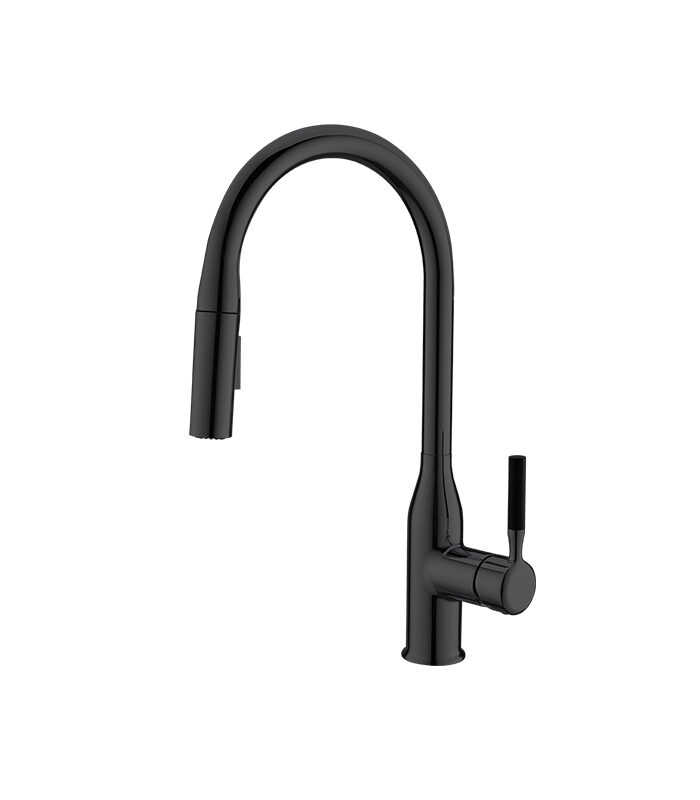 Step Matte Black Mixer contemporary designer bathroom tap