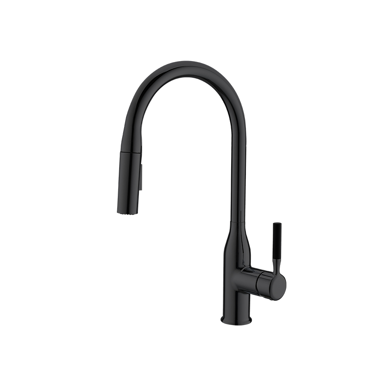 Step Matte Black Mixer contemporary designer bathroom tap