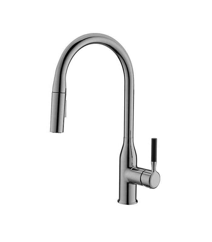 Step Gray Mixer modern matte bathroom tap