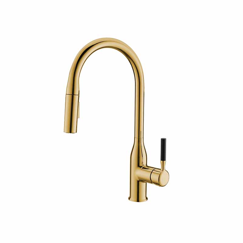 Step Gold Mixer elegant premium bathroom tap