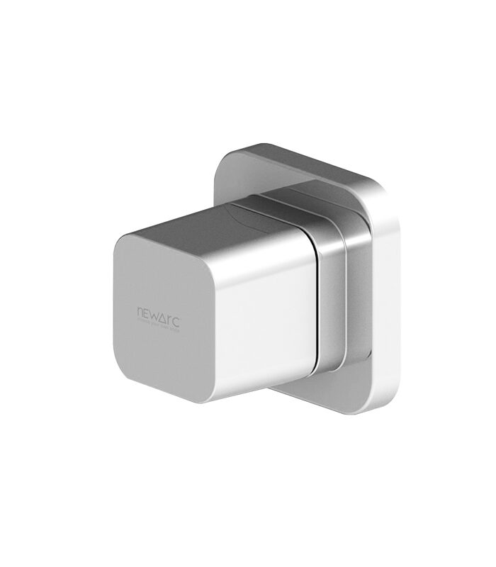 Premium Chrome Concealed Valve with luxury polished finish