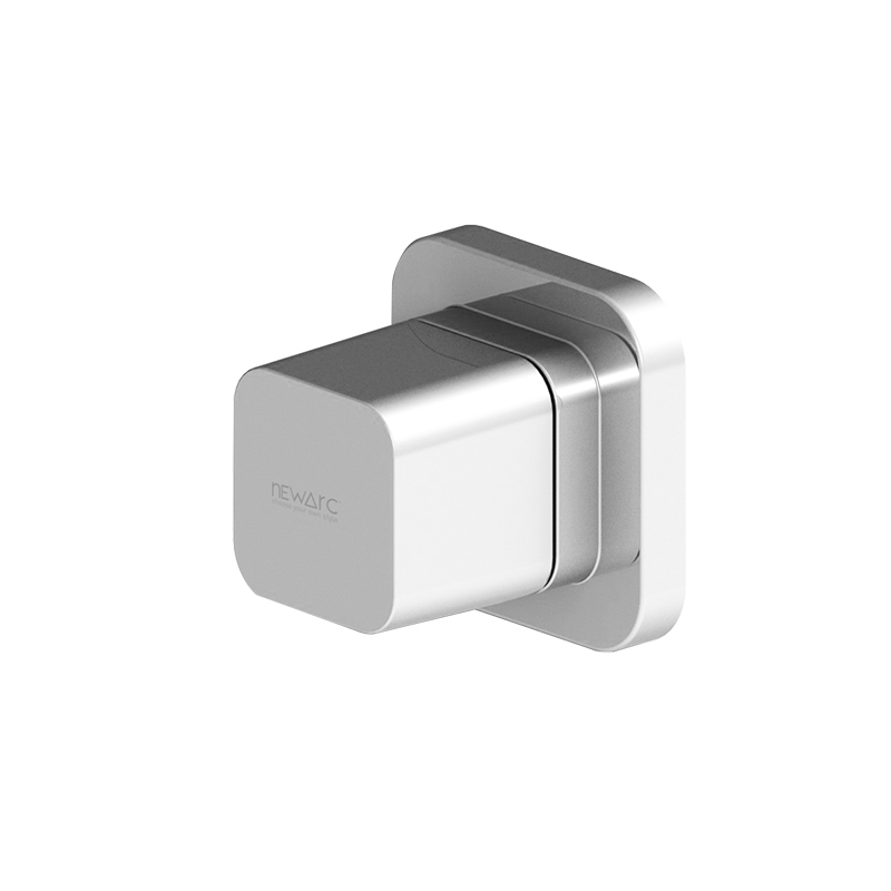 Premium Chrome Concealed Valve with luxury polished finish
