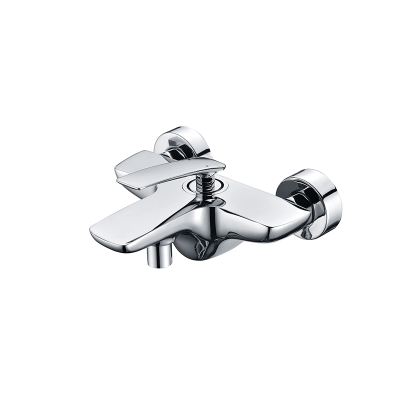 Life chrome bathroom mixer with ergonomic design in Syrian home