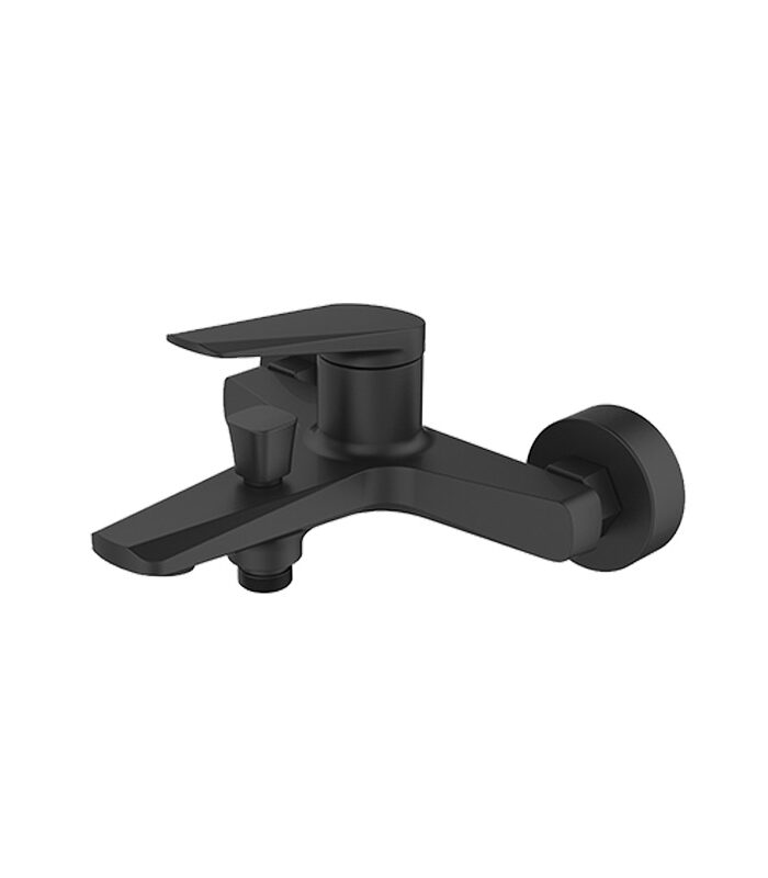 Next Mixer matte black bathroom tap with minimalist design in Syria