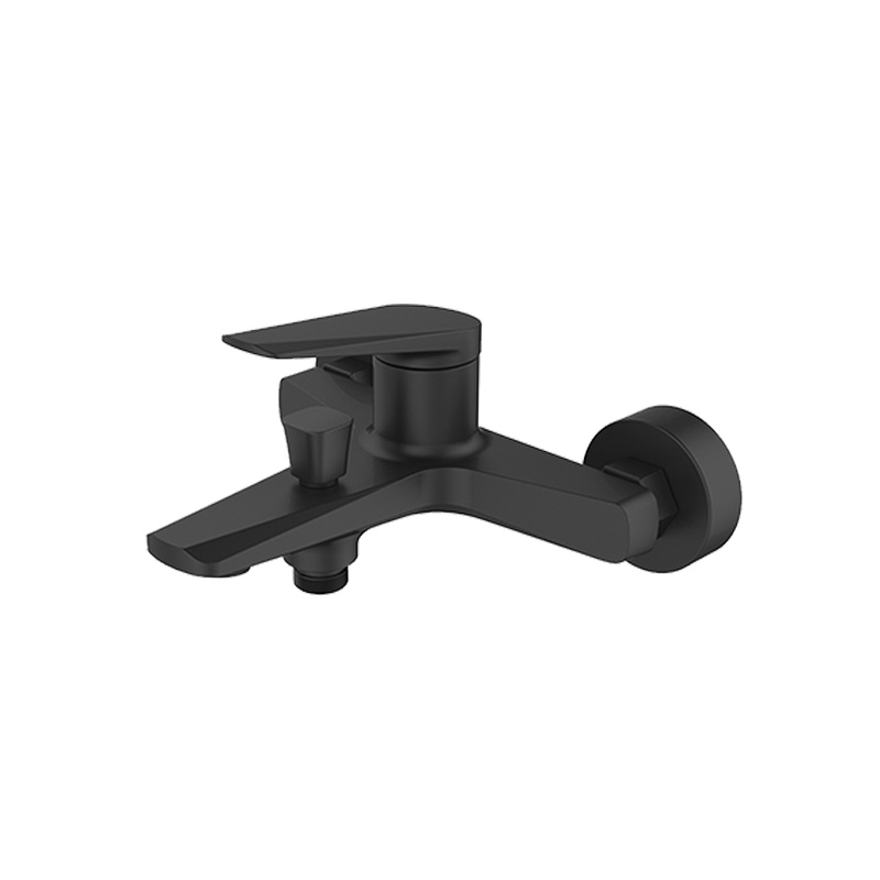 Next Mixer matte black bathroom tap with minimalist design in Syria