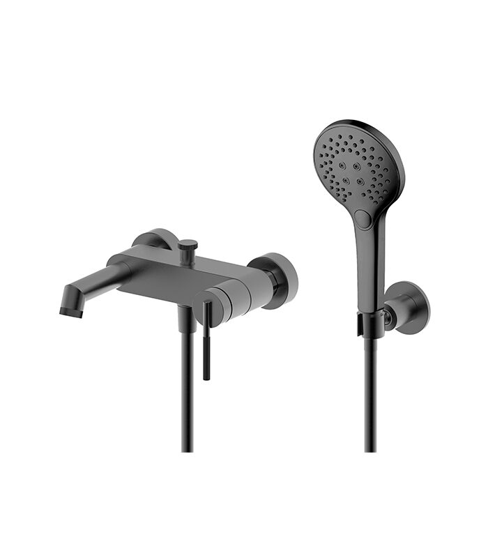 Opera Gray Mixer minimalist design with matte gray finish