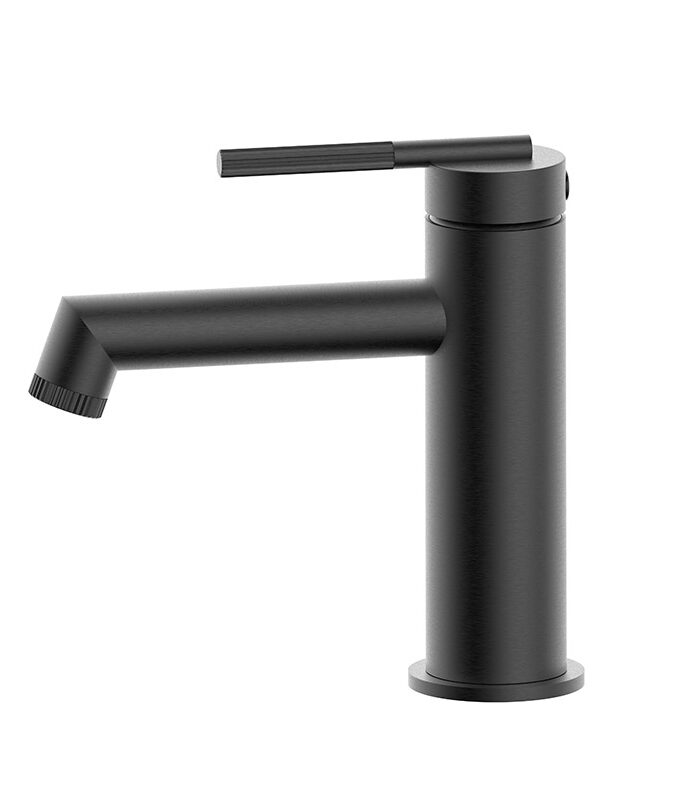 Opera Gray Mixer elegant matte gray basin tap