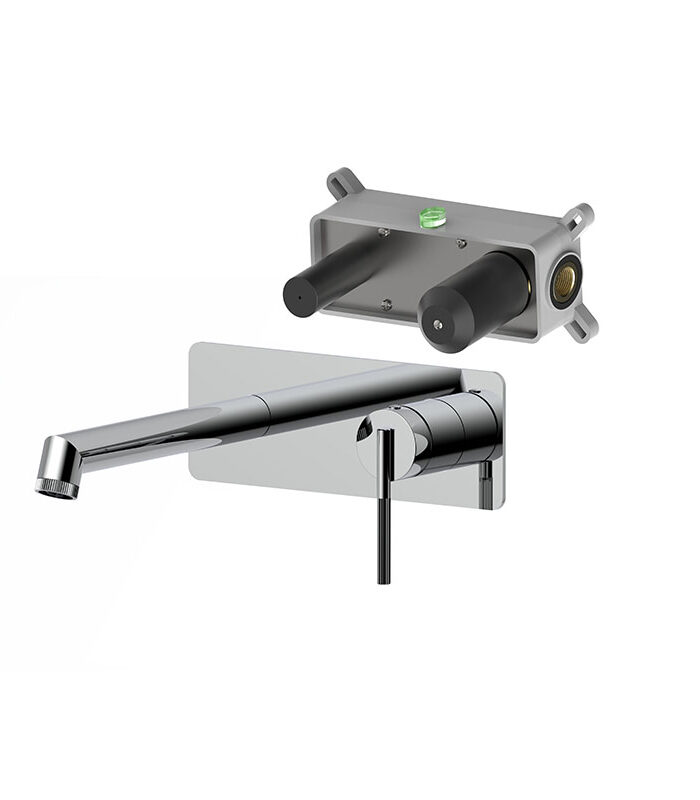 Opera Chrome Mixer for washbasins with classic elegant design