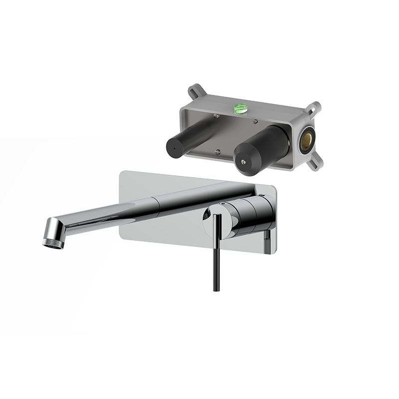 Opera Chrome Mixer for washbasins with classic elegant design